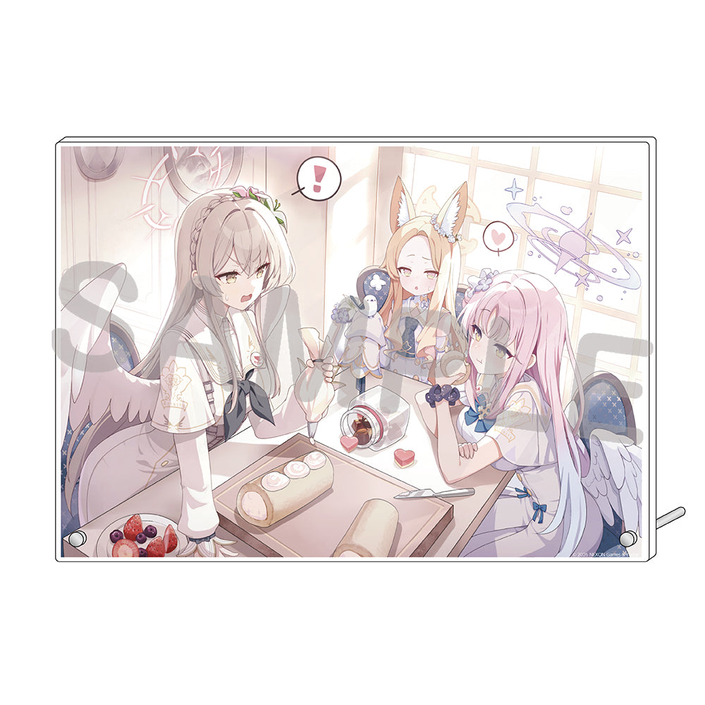 블루 아카이브 공식 정품 굿즈 일본 요스타 5주년 시리즈 아크릴 플레이트 2026 (티파티) 블아 블루아카