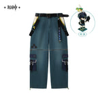 Genshin Impact: Kinich Impression Theme Detachable Cargo Denim Pants