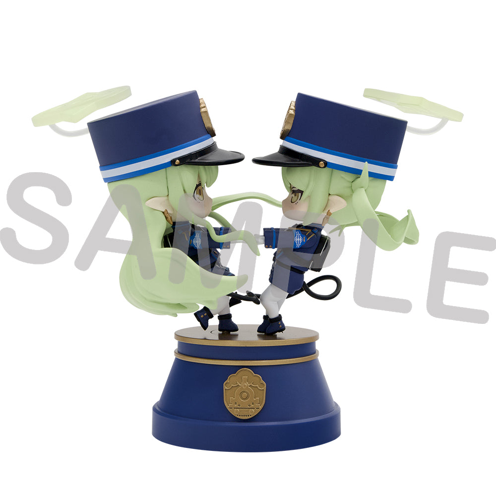 Blue Archive: Hikari & Nozomi Spinning Figure - Yostar 5th Anniversary Ver.