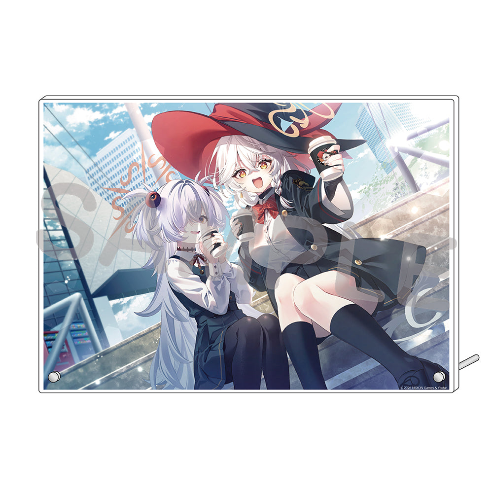 블루 아카이브 공식 정품 굿즈 일본 요스타 5주년 시리즈 아크릴 플레이트 2026 (오컬트 연구회) 블아 블루아카