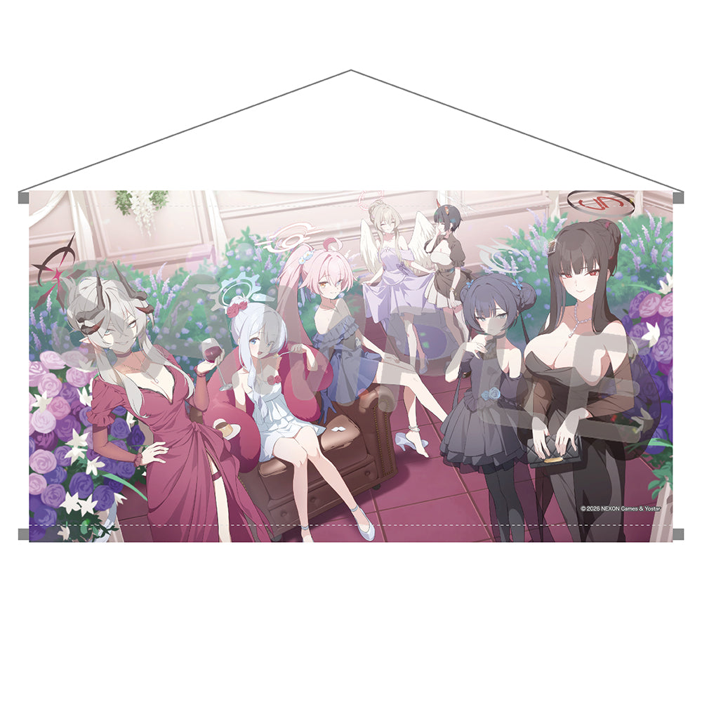 블루 아카이브 공식 정품 굿즈 일본 요스타 5주년 시리즈 5주년 태피스트리 블아 블루아카