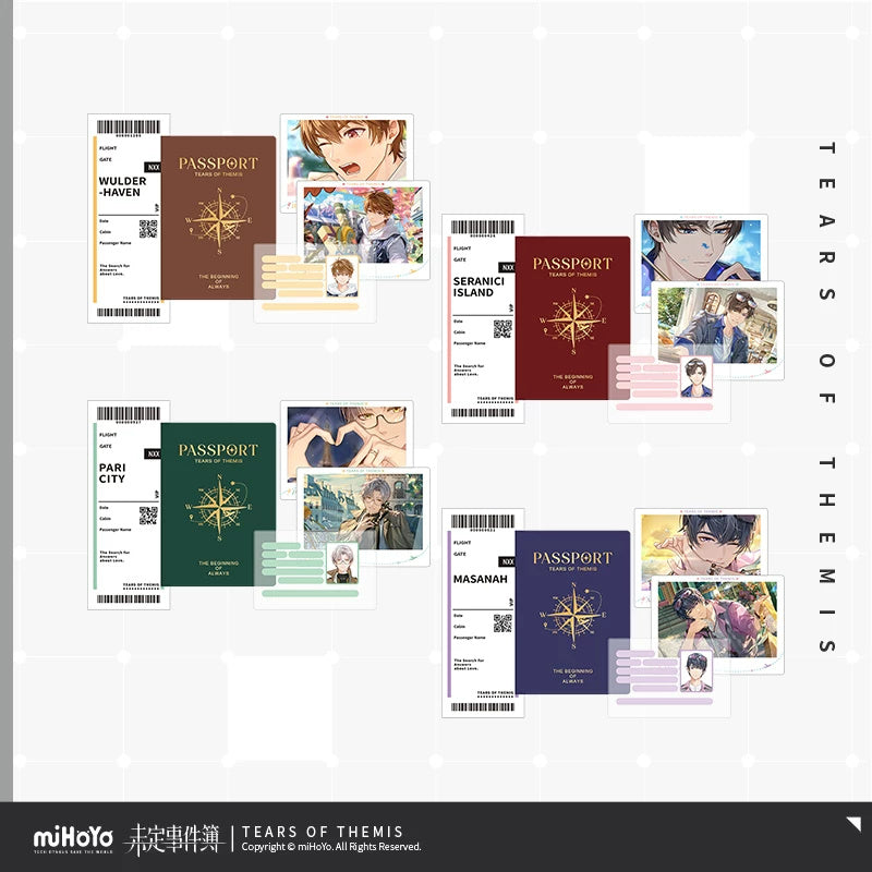 미해결사건부 공식 정품 굿즈 달콤한 사랑 여행 시리즈 연애여행 기념 세트 강혁