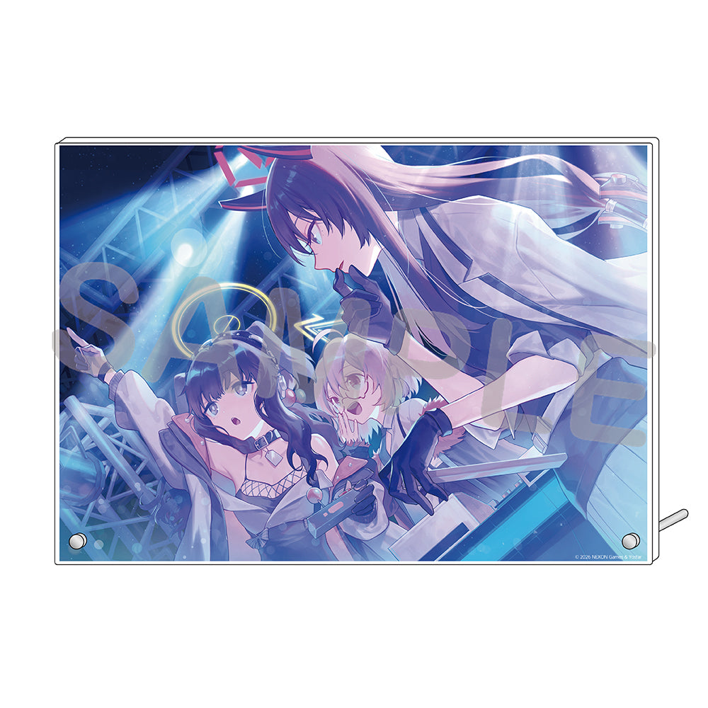 블루 아카이브 공식 정품 굿즈 일본 요스타 5주년 시리즈 아크릴 플레이트 2026 (엔지니어부) 블아 블루아카