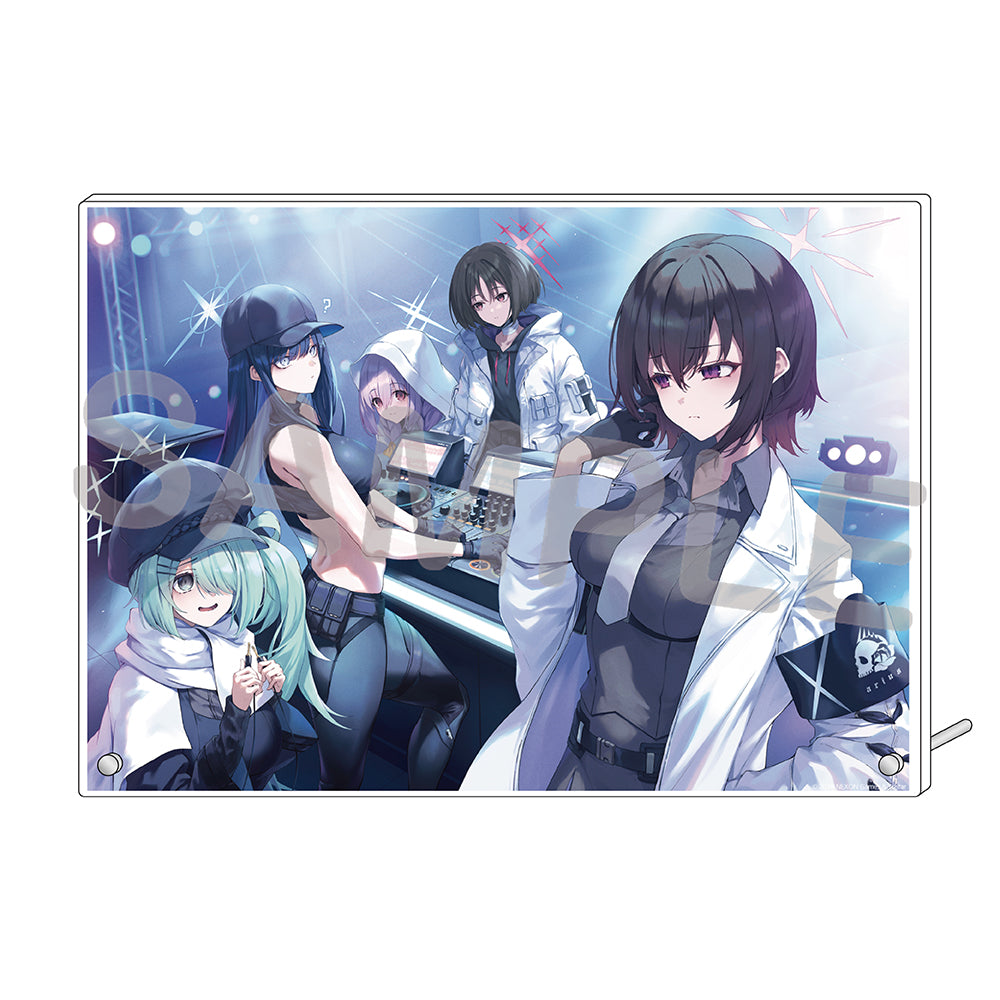 블루 아카이브 공식 정품 굿즈 일본 요스타 5주년 시리즈 아크릴 플레이트 2026 (아리우스 스쿼드 & 니코메디아 부대) 블아 블루아카