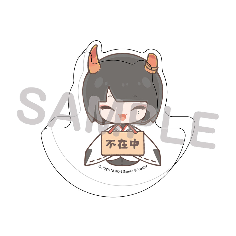 블루 아카이브 공식 정품 굿즈 일본 요스타 5주년 시리즈 아크릴 블록 니야 블아 블루아카