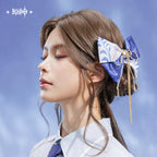 Genshin Impact: Kamisato Ayato Impression Theme Ribbon Hair Accessory & Keychain