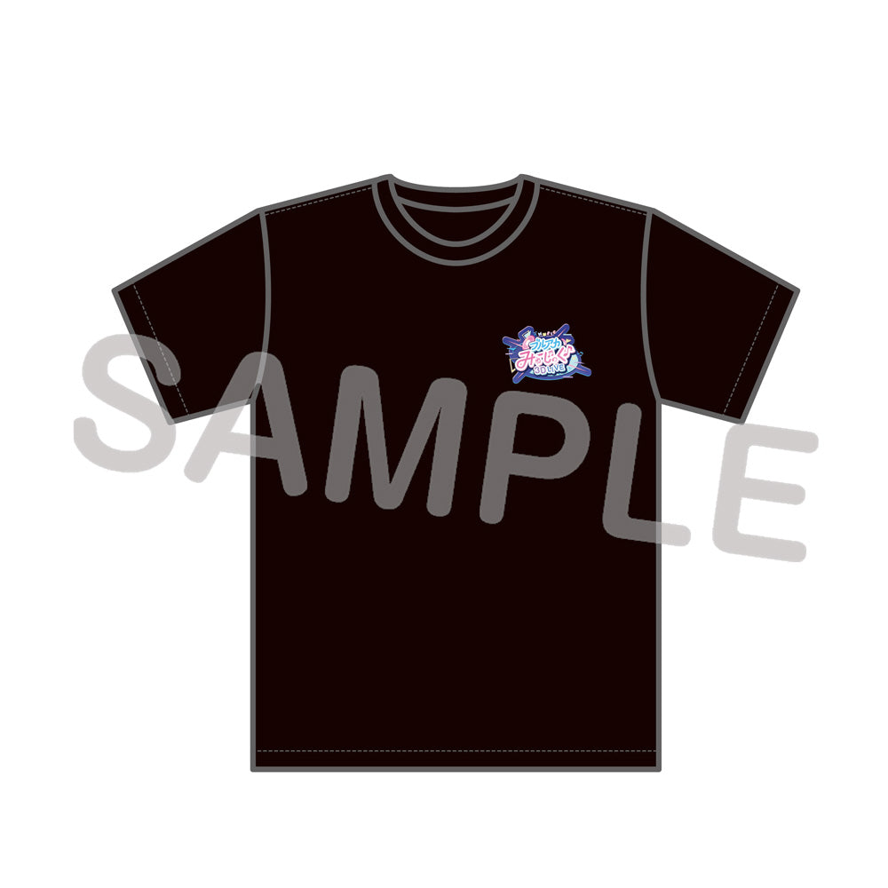 블루 아카이브 공식 정품 굿즈 일본 요스타 5주년 시리즈 뮤직 3D 라이브 T셔츠 블아 블루아카