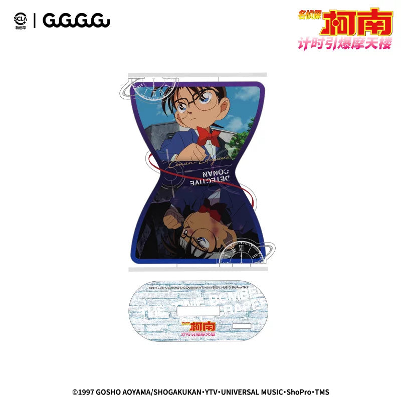 명탐정 코난 공식 정품 굿즈 시한장치의 마천루 모래시계 유사 아크릴 스탠드 코난