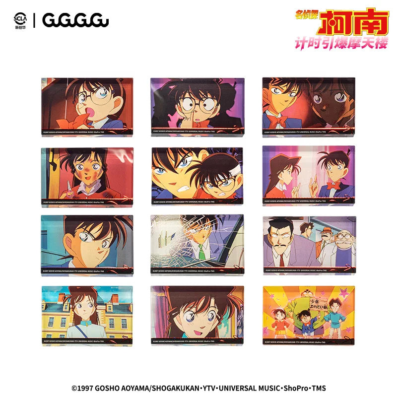 명탐정 코난 공식 정품 굿즈 시한장치의 마천루 장면 아크릴 코롯타 랜덤 1종