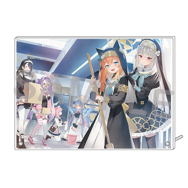 블루 아카이브 공식 정품 굿즈 일본 요스타 5주년 시리즈 아크릴 플레이트 2026 (시스터후드 & 구호기사단) 블아 블루아카