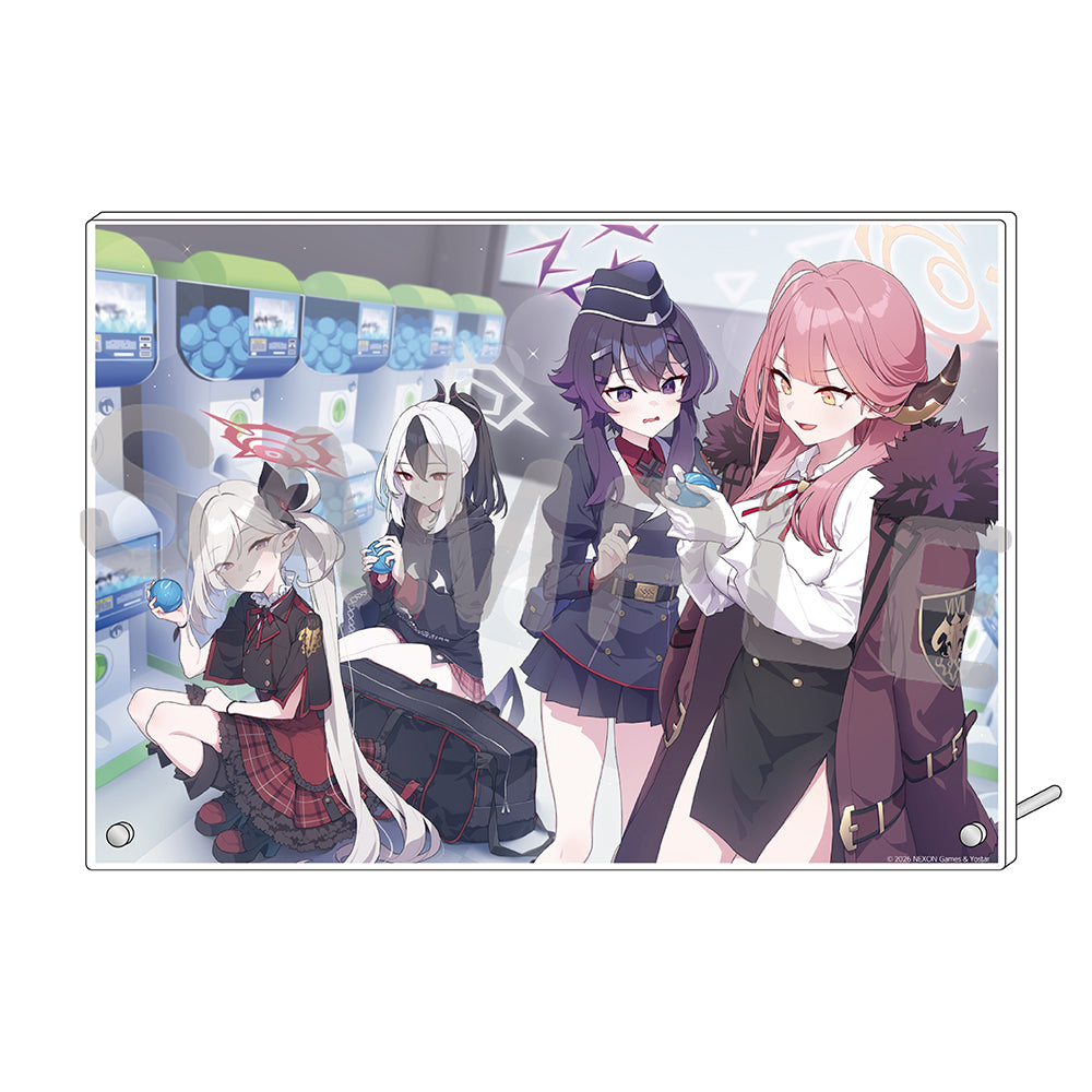 블루 아카이브 공식 정품 굿즈 일본 요스타 5주년 시리즈 아크릴 플레이트 2026 (흥신소68) 블아 블루아카