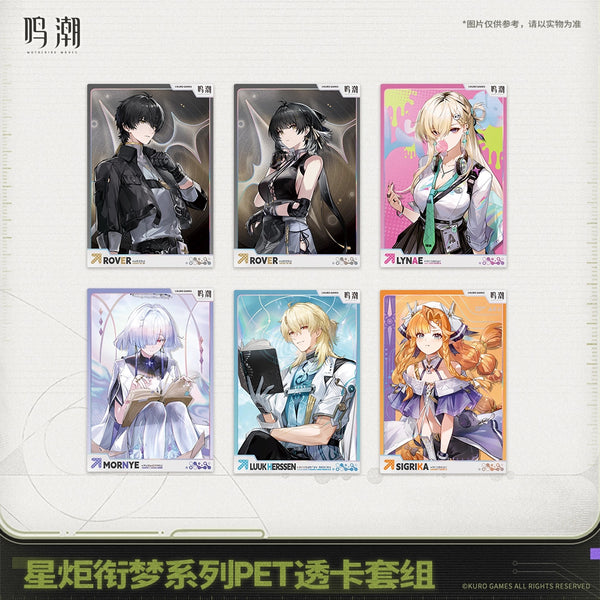 Wuthering Waves: Star Torch Dream Series PET Transparent Card Set