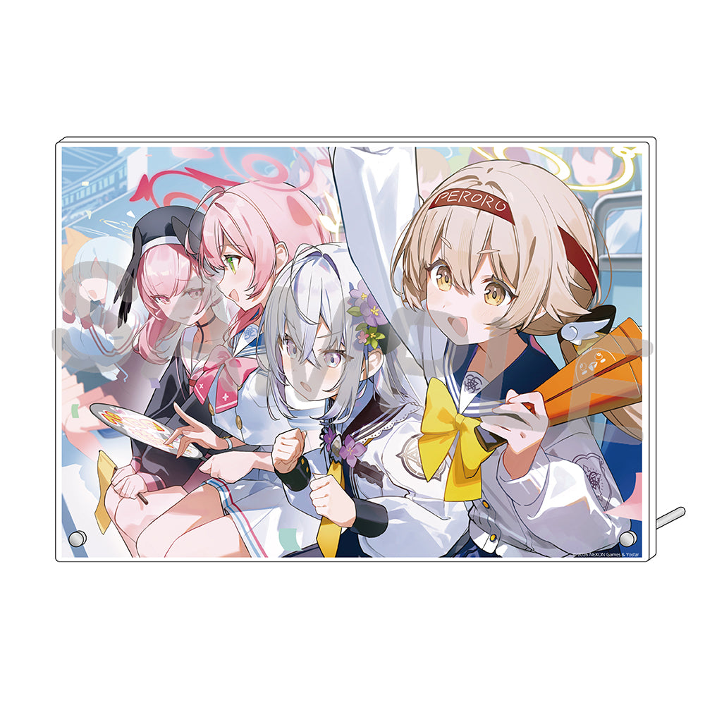 블루 아카이브 공식 정품 굿즈 일본 요스타 5주년 시리즈 아크릴 플레이트 2026 (보충수업부) 블아 블루아카