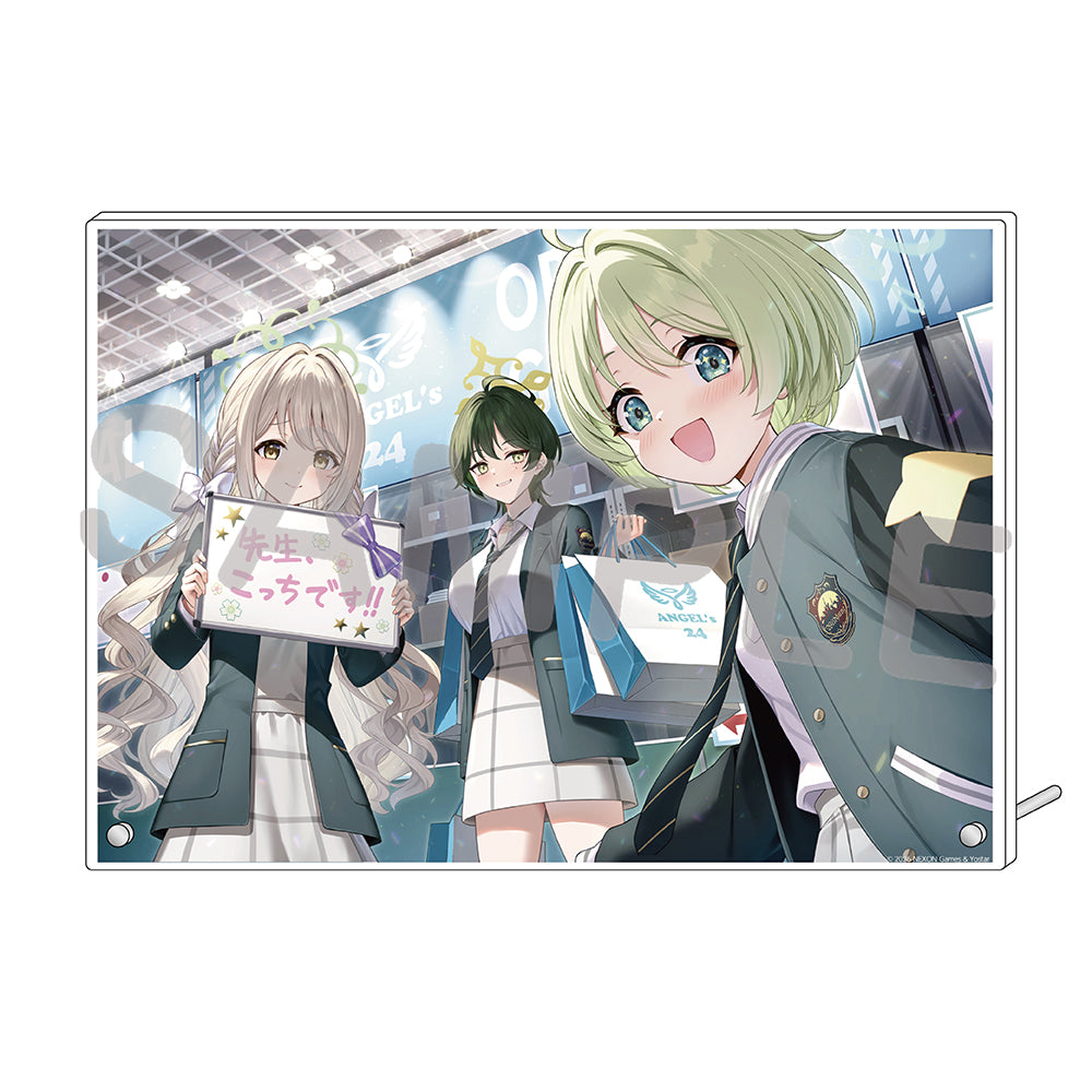 블루 아카이브 공식 정품 굿즈 일본 요스타 5주년 시리즈 아크릴 플레이트 2026 (특수교역부) 블아 블루아카