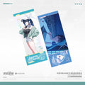 블루 아카이브 공식 정품 굿즈 아리우스 수영복 시리즈 레이저 티켓 세트 사오리 (수영복) 블아 블루아카