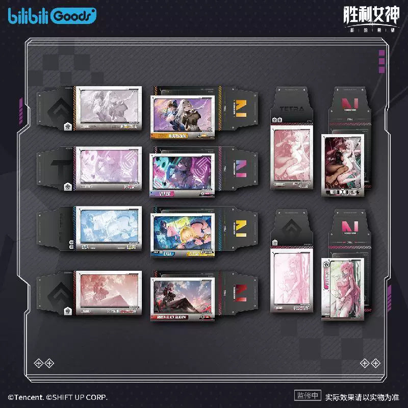 승리의 여신 니케 공식 정품 굿즈 일러스트 시리즈 폴라로이드 포토 카드 랜덤 1종