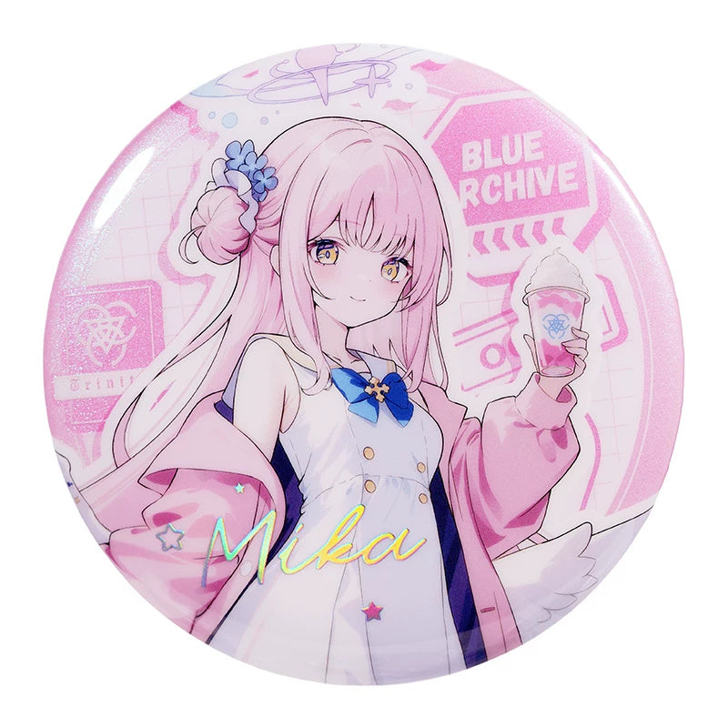 Blue Archive Mika 75 mm Button Badge — view 2