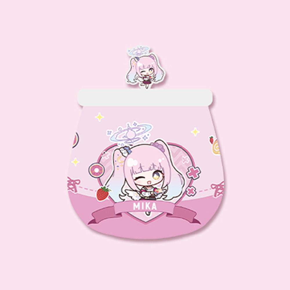 Blue Archive Official Genuine Dimensional Cafe Collaboration Goods Mug Cup - Mika Koharu Kazusa