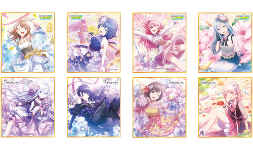 Project SEKAI: Colorful Stage!: Birthday Mini Shikishi Set - Commemorative B (Random 1 Type)