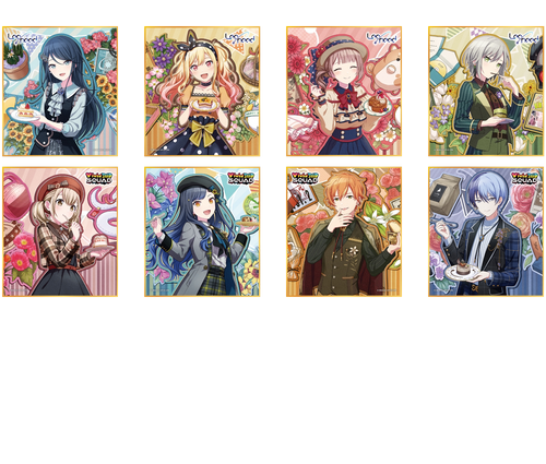 Project SEKAI: Colorful Stage!: Birthday Mini Shikishi Set 2022-2023 Anniversary A (Random 1)