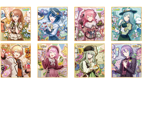 Project SEKAI: Colorful Stage!: Birthday Mini Shikishi Set 2022-2023 Anniversary B (Random 1)