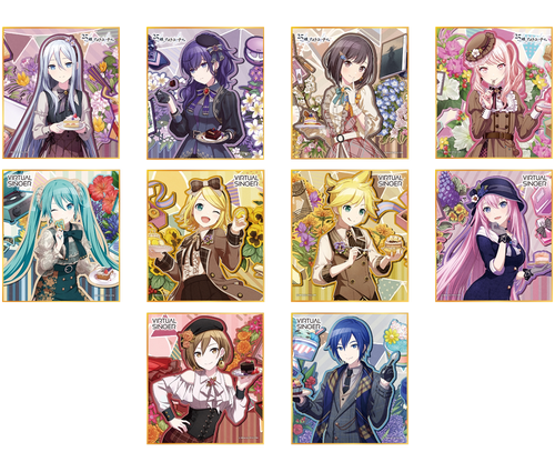 Project SEKAI: Colorful Stage!: Birthday Mini Shikishi Set 2022-2023 Anniversary C (Random 1)