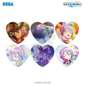 프로젝트 세카이 프로세카 공식 정품 굿즈 일러스트 커미션 하트 캔뱃지 vol.1 카미시로 루이 랜덤 1종