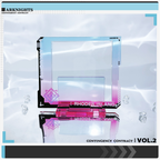 Arknights: Rhodes Island Double Pass Case - Aurora Pink-Blue