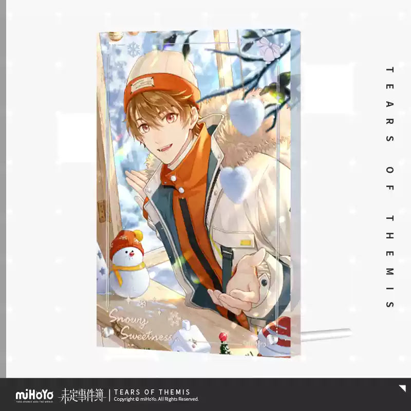 미해결 사건부 공식 정품 굿즈 겨울 연애 청가 시리즈 아크릴 거치대 강혁