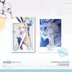 Blue Archive: Aris Polaroid Keychain Set - Pure White Preview Letter