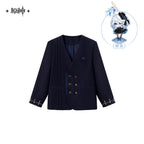 Genshin Impact: Furina Impression Theme Collarless Casual Jacket