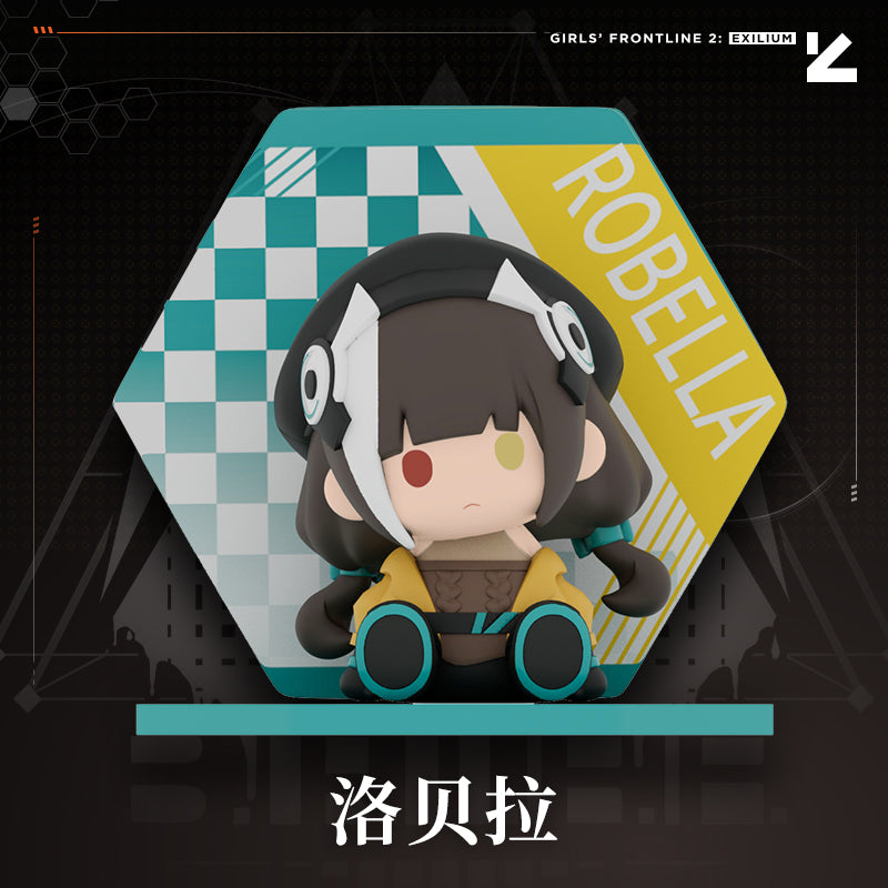 소녀전선 2 망명 공식 정품 굿즈 Q버전 앉은 피규어 리베롤