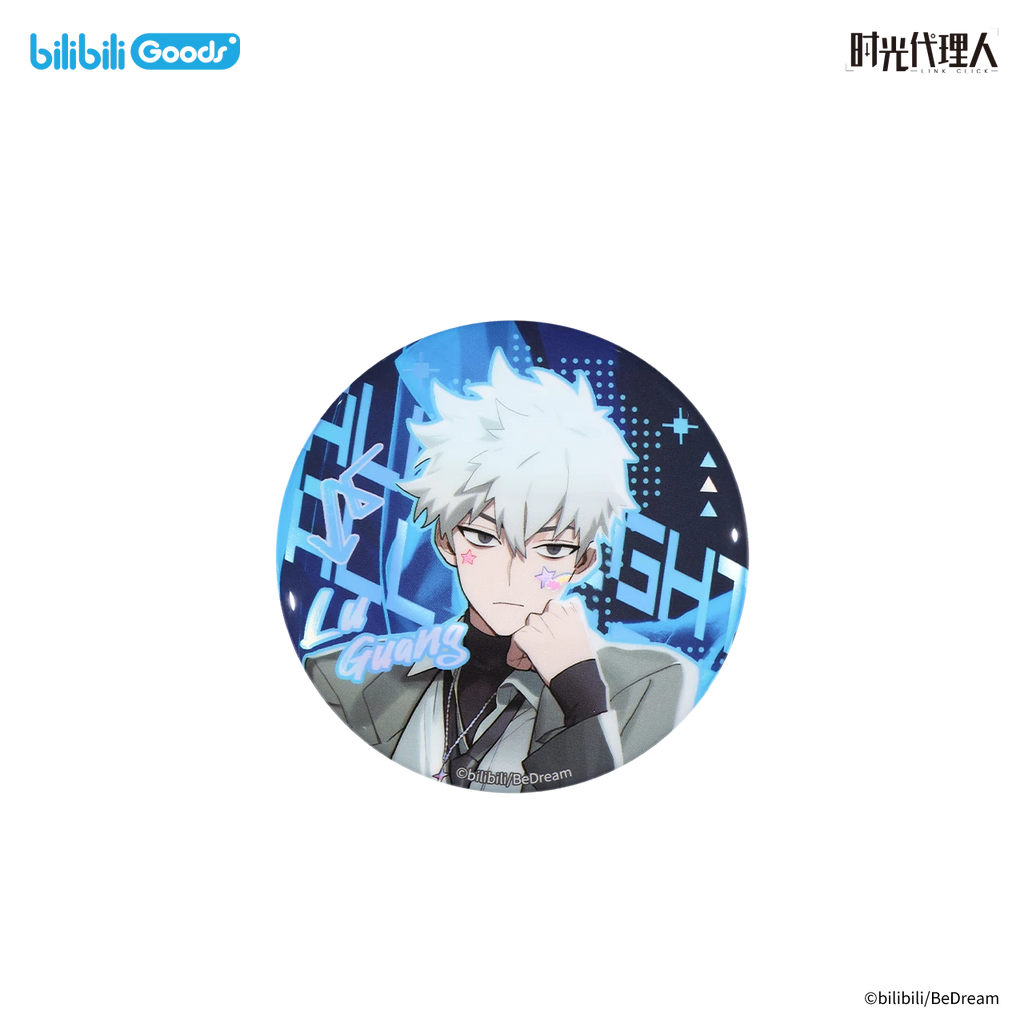 Link Click: You Jin Fluorescent Tin Badge - Surprise Beat Series