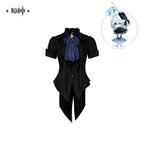 Genshin Impact: Furina Impression Theme Waistline Shirt - Black