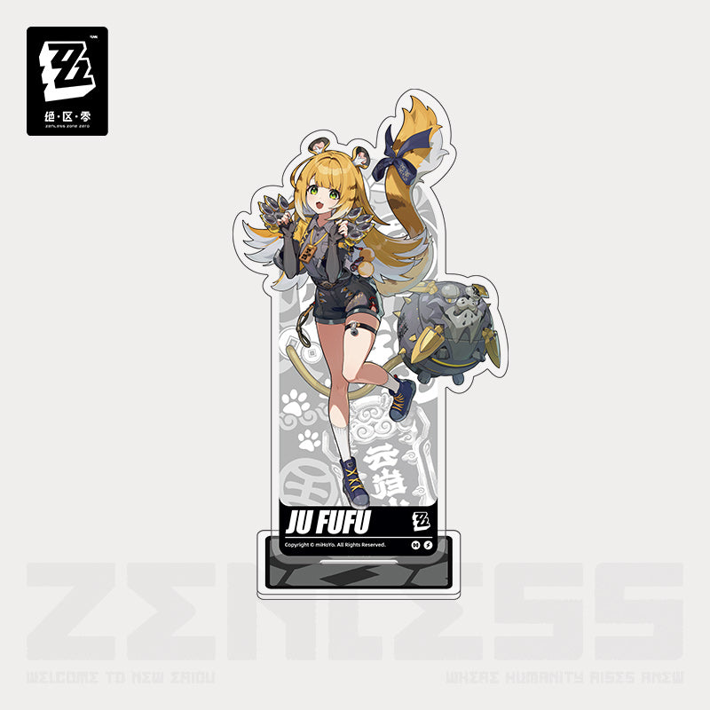 젠레스 존 제로 공식 정품 굿즈 일러스트 시리즈 아크릴 스탠드 귤복복 젠존제 ZZZ