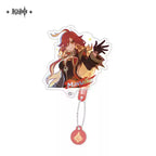 Genshin Impact: Mavuika Acrylic Keychain - Preview Program Illustration Series