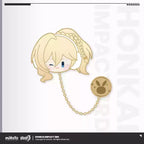 Honkai Impact 3rd: Durandal Metal Badge - 2025 New Year Chibi Ver