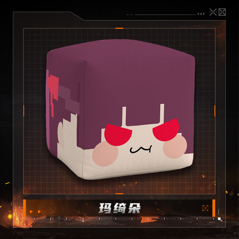 소녀전선 2 망명 공식 정품 굿즈 20cm 큐브 스퀴시 쿠션 마키아토