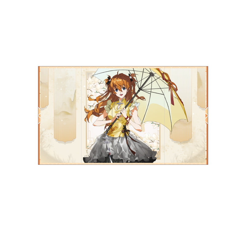 에반게리온 공식 정품 굿즈 신극장판 IPSTAR 콜라보 색지 시키나미 아스카 랑그레이