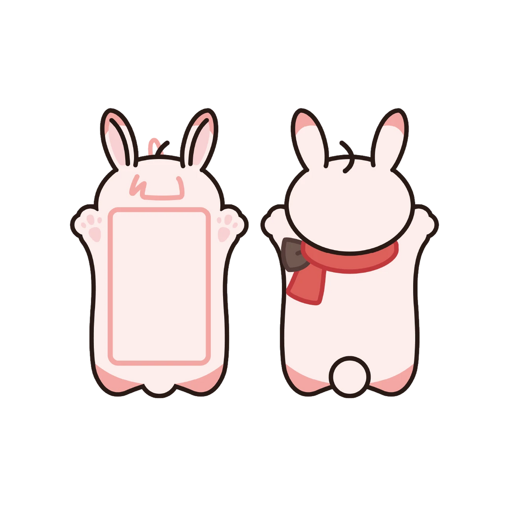 Link Click: Xiao Lin Plush Card Case - Rabbit Ver