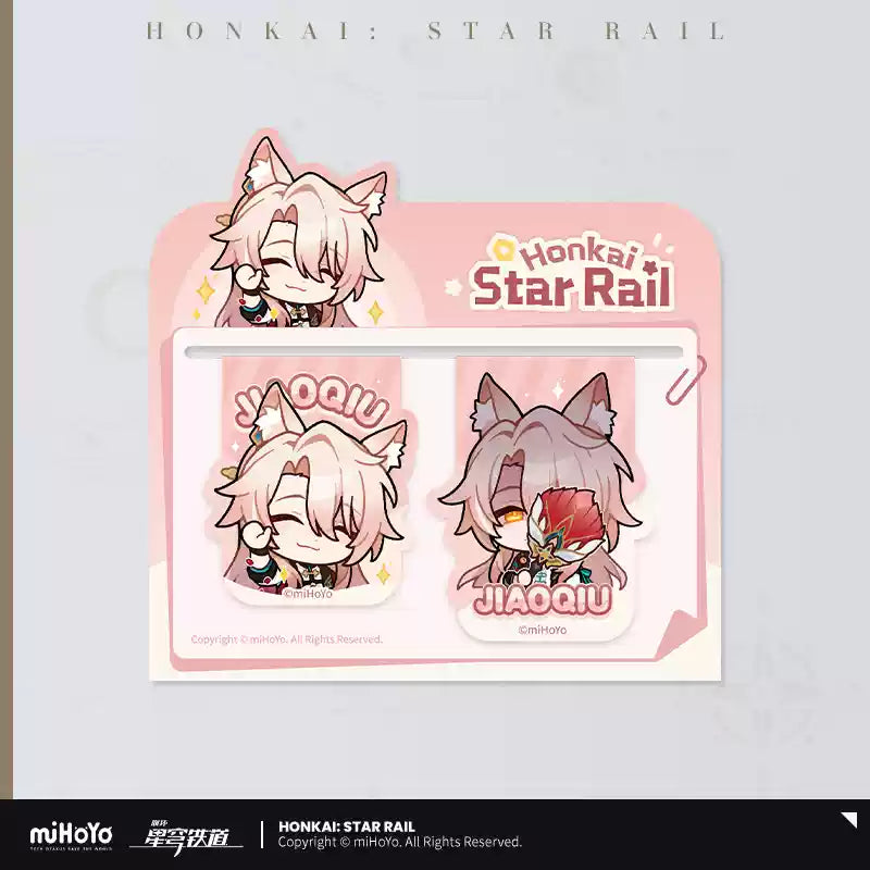 Honkai: Star Rail: Feixiao Magnetic Bookmark Set - Pom-Pom Exhibition Series