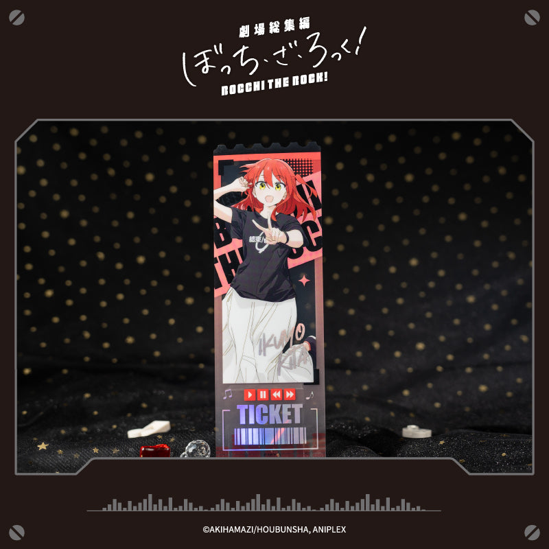 봇치 더 락 공식 정품 굿즈 극장총집편 레이저 티켓 키타 이쿠요 (봇치 더 록)