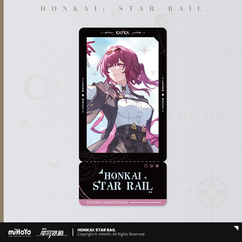 붕괴 스타레일 공식 정품 굿즈 2주년 축제 시리즈 필름 카드 카프카