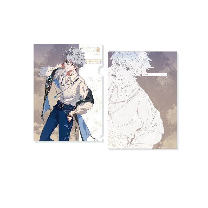 에반게리온 공식 정품 굿즈 신극장판 IPSTAR 콜라보 L자 화일 나기사 카오루