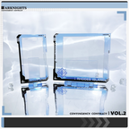 Arknights: Rhodes Island Pass Case - Glacier Blue (Contingency Contract Vol.2)
