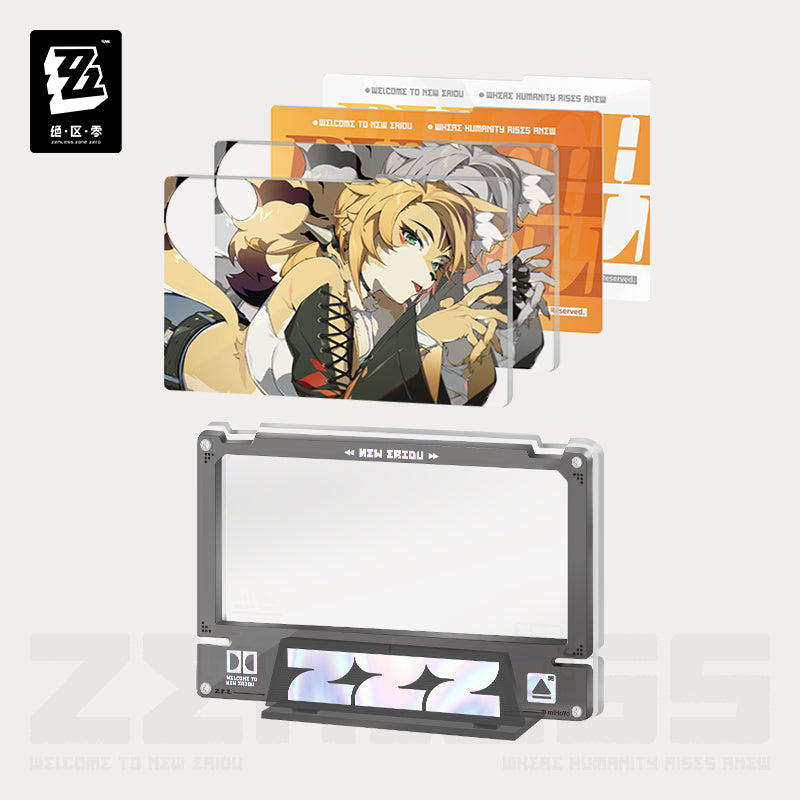 젠레스 존 제로 공식 정품 굿즈 시네마 시리즈 아크릴 카드 프레임 펄크라  젠존제 ZZZ