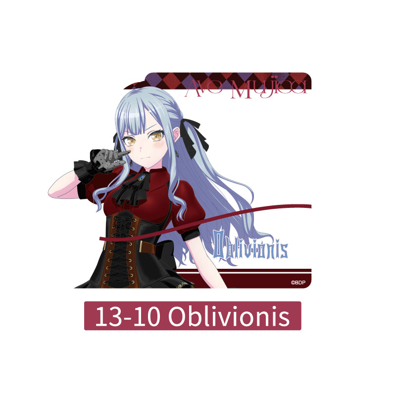 뱅드림 공식 정품 굿즈 마이고 아베무지카 합동 공연 *갈림길, 그 너머로* 클리어카드 Oblivionis