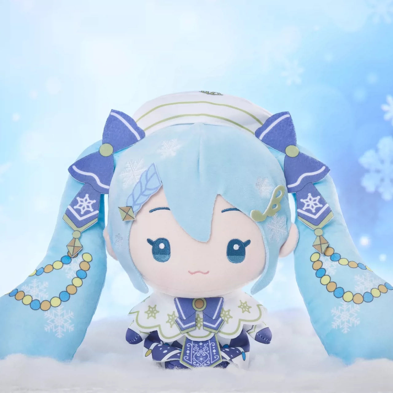 보컬로이드 하츠네 미쿠 공식 정품 굿즈 CRUX 연도별 유키미쿠 봉제 인형 2021