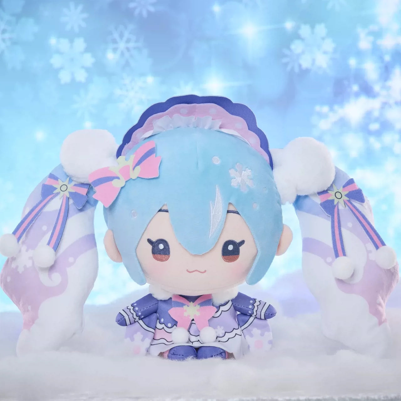 보컬로이드 하츠네 미쿠 공식 정품 굿즈 CRUX 연도별 유키미쿠 봉제 인형 2023