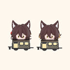 Honkai: Star Rail: Tingyun Mini Train Figure Set - Q-Version Vol. 3